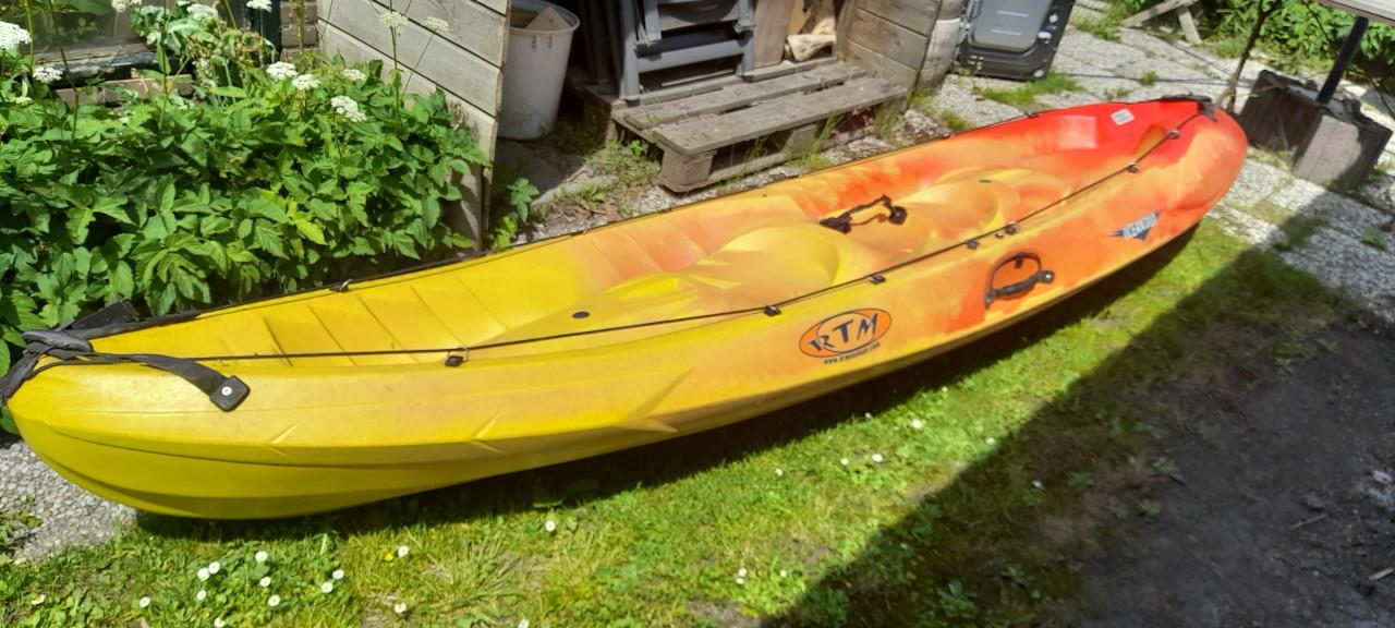 Kunststof 1 0f 2 persoonskano