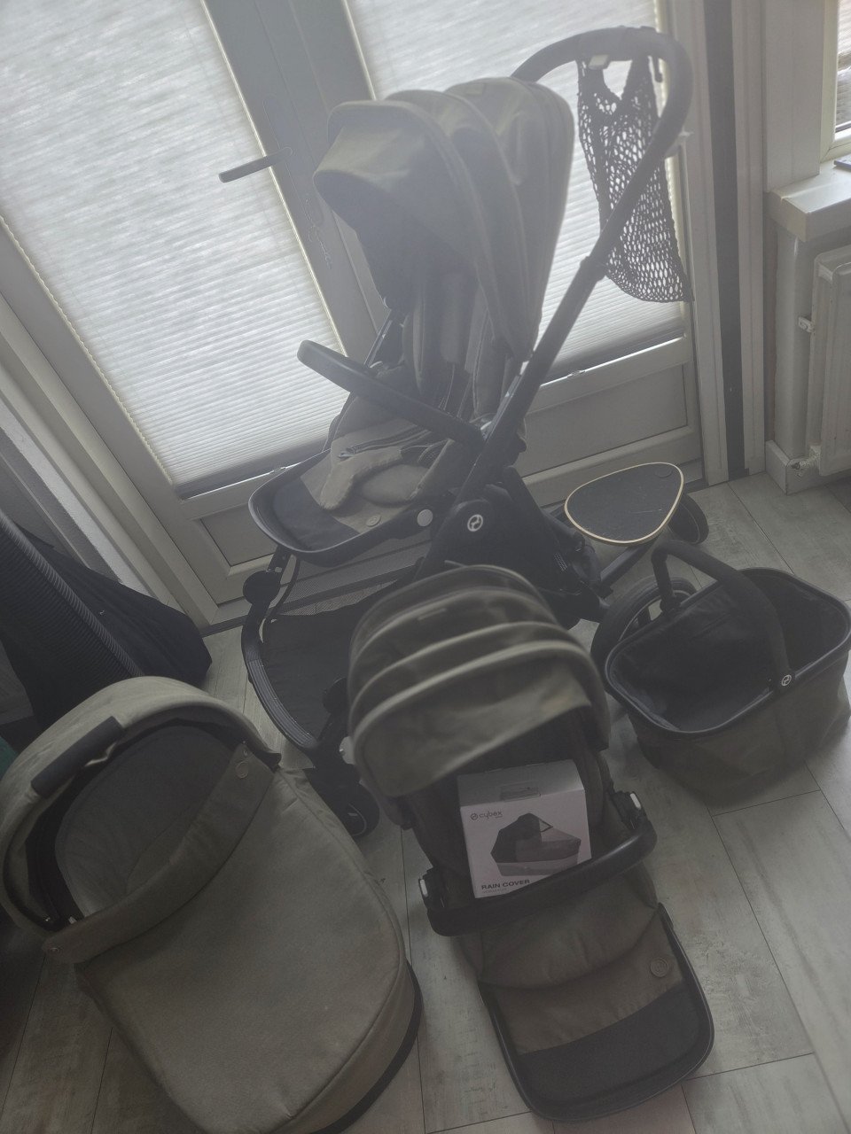 Complete duo kinderwagen Cybex Gazelle S