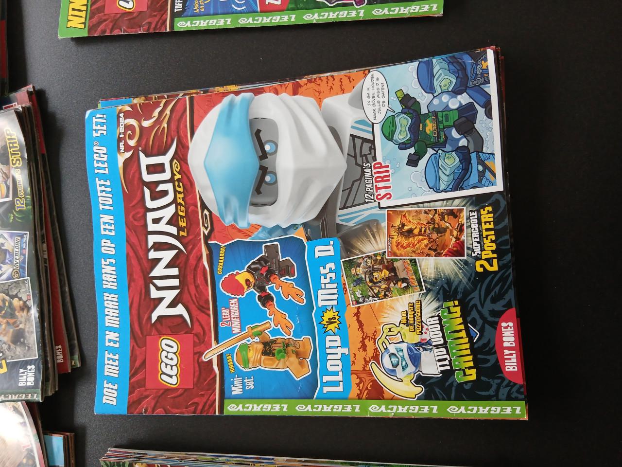 Nr 1 2020 t/m nr 2 2025 lego ninjago legacy magazine