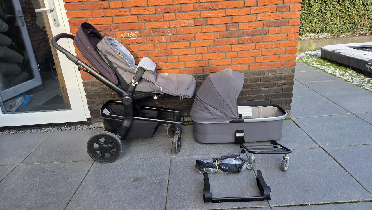 Joolz Hub kinderwagen – compleet (wieg + zitje + slaapzak + accessoires)