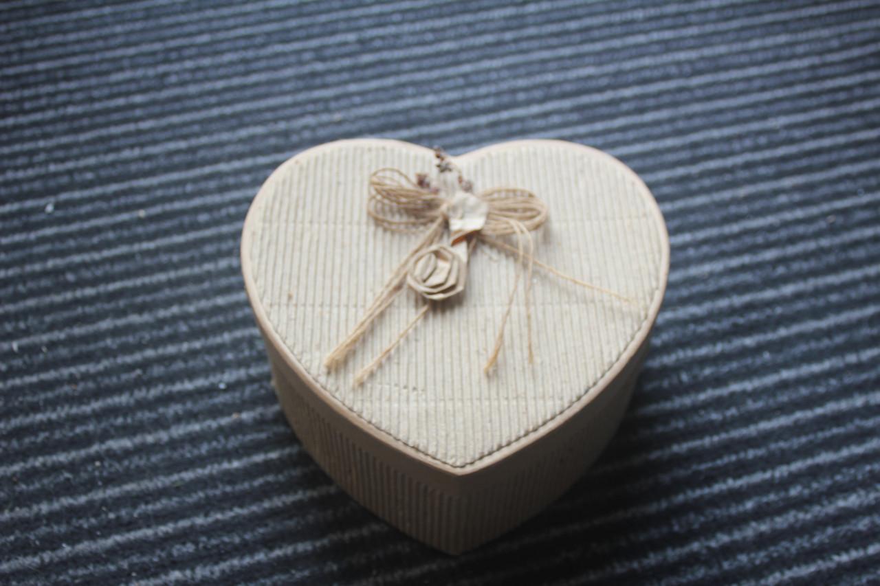 Kartonnen hart kado doos/box