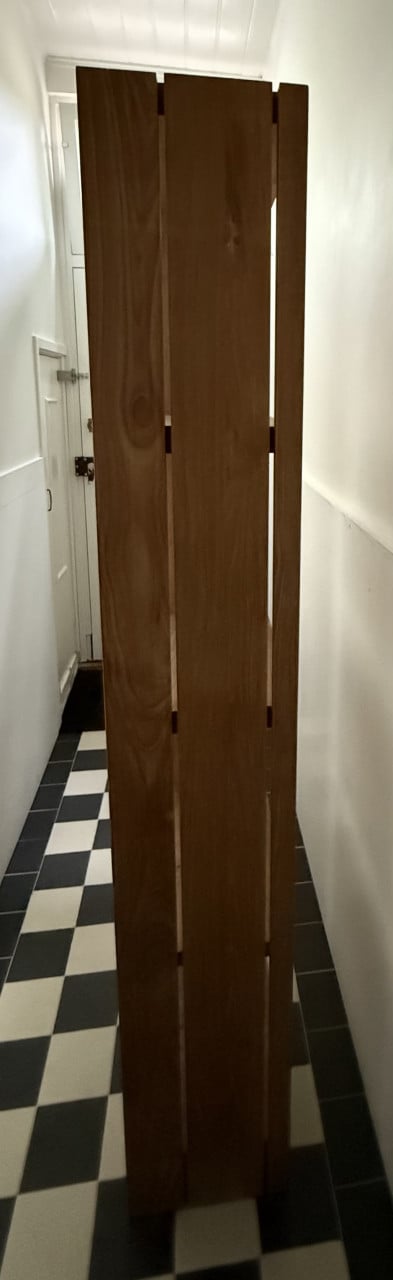 Teak houten kast