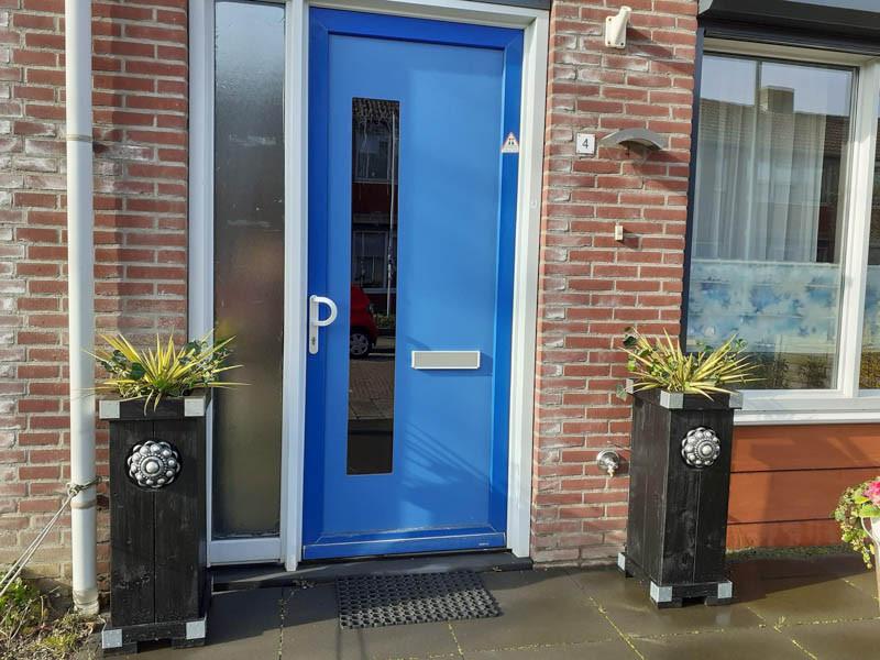 Zeeuwse knop bloembakken projecten ter inspiraties L32 x B35 x H85