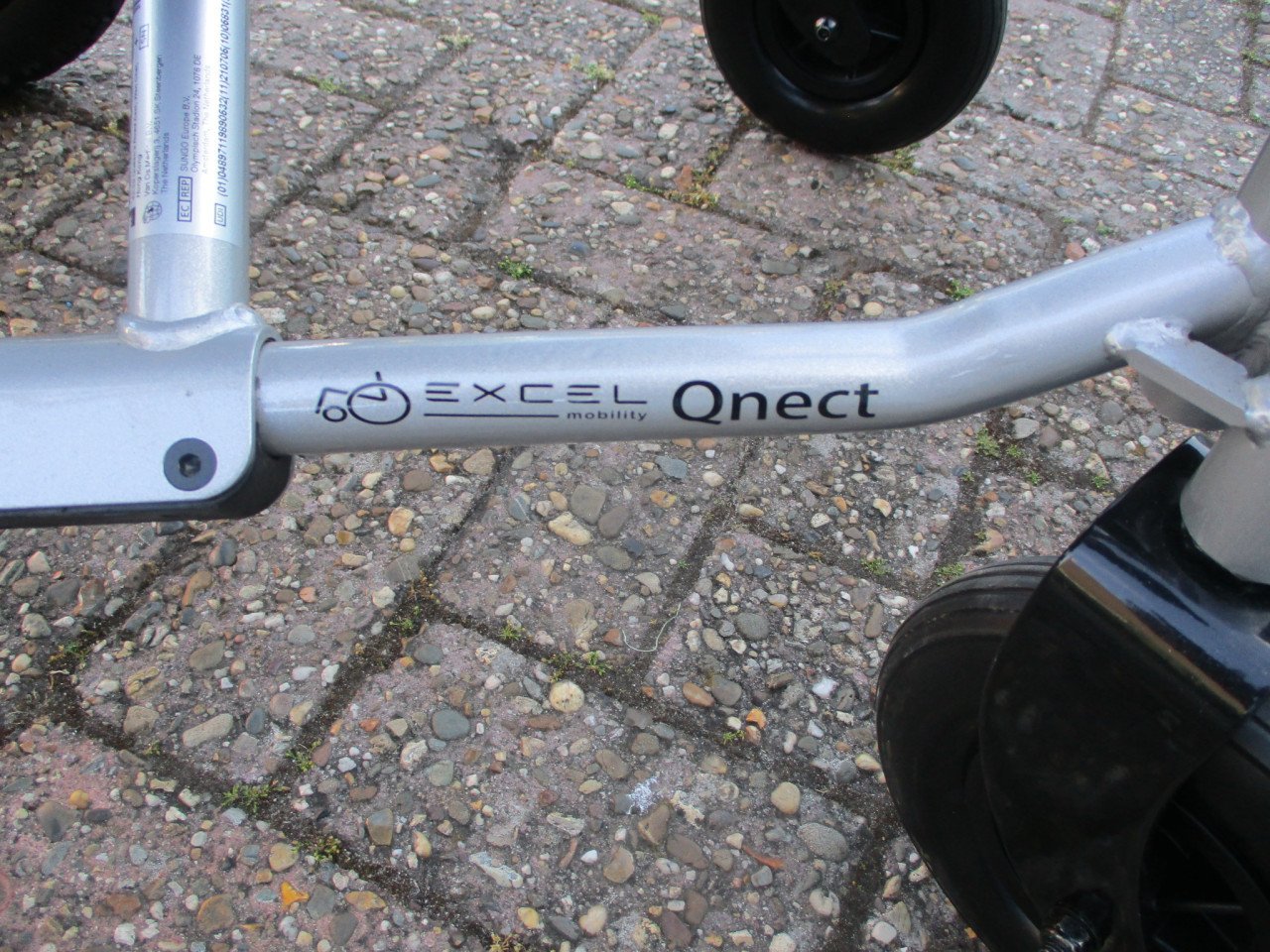 Zgan Excel Qnect opvouwbare elektrische rolstoel met nieuwe accu,s