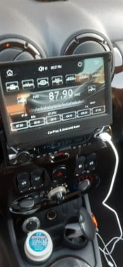 Auto Radio met met navigatie beeldscherm