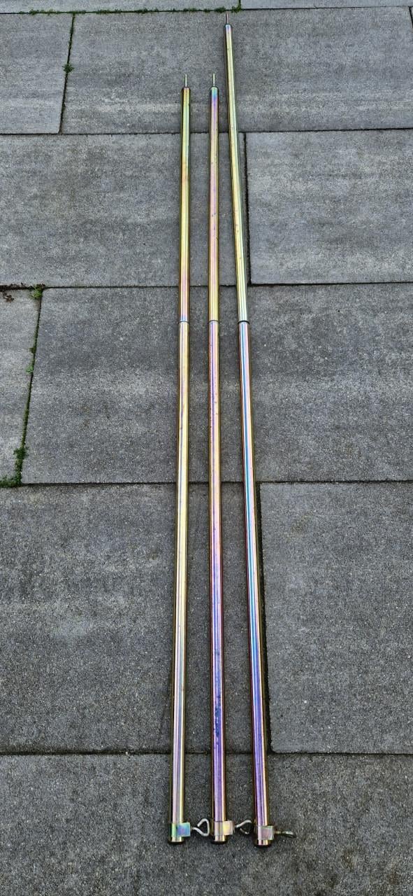 Caravanluifel Doréma Kreta (maat 8) inclusief stokken