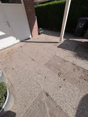 Grind tegels 35m2 gratis