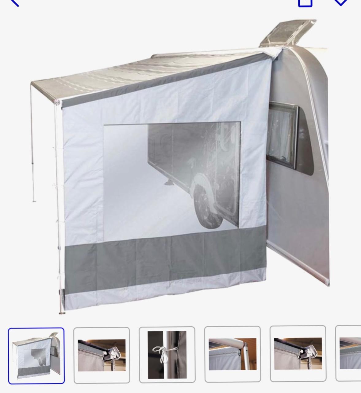 BO-CAMP zijwand universeel met rafter