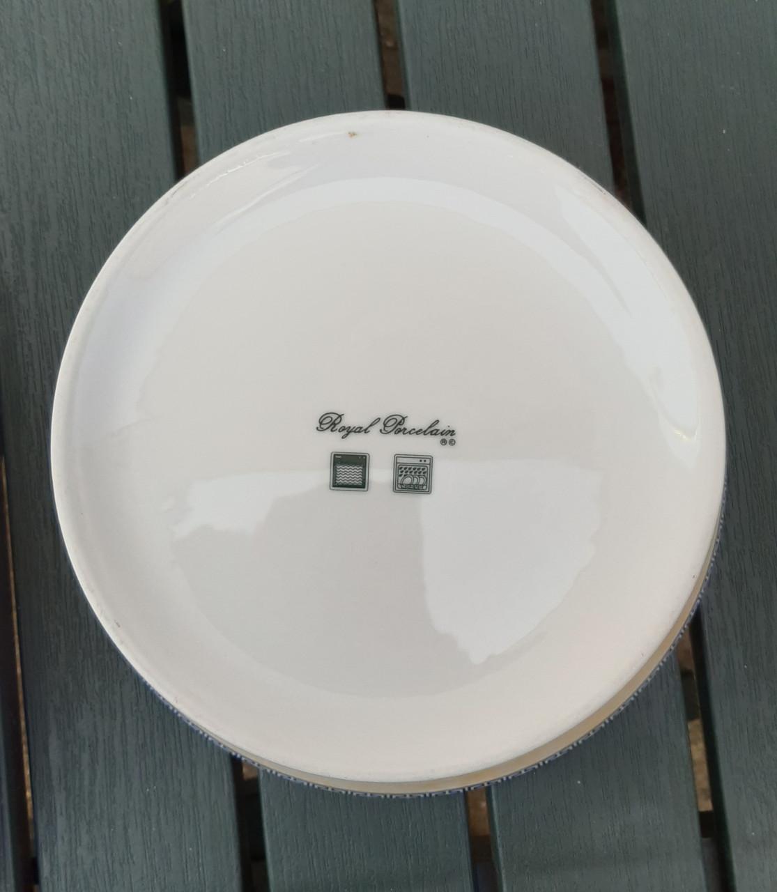 Ovale schaal + ronde kom