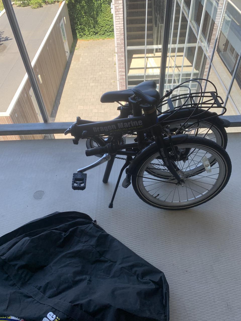 Vouwfiets met 6 versnellingen