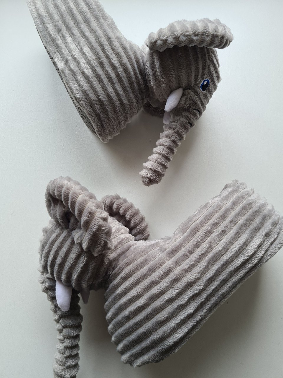 Nieuwe olifant grijze pantoffels van Pepperts Maat 32/33