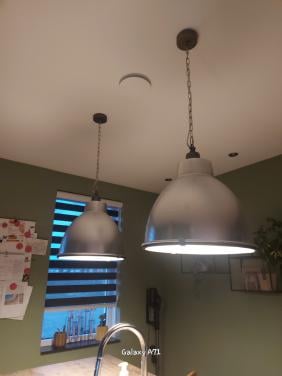 2 Industriële hanglampen
