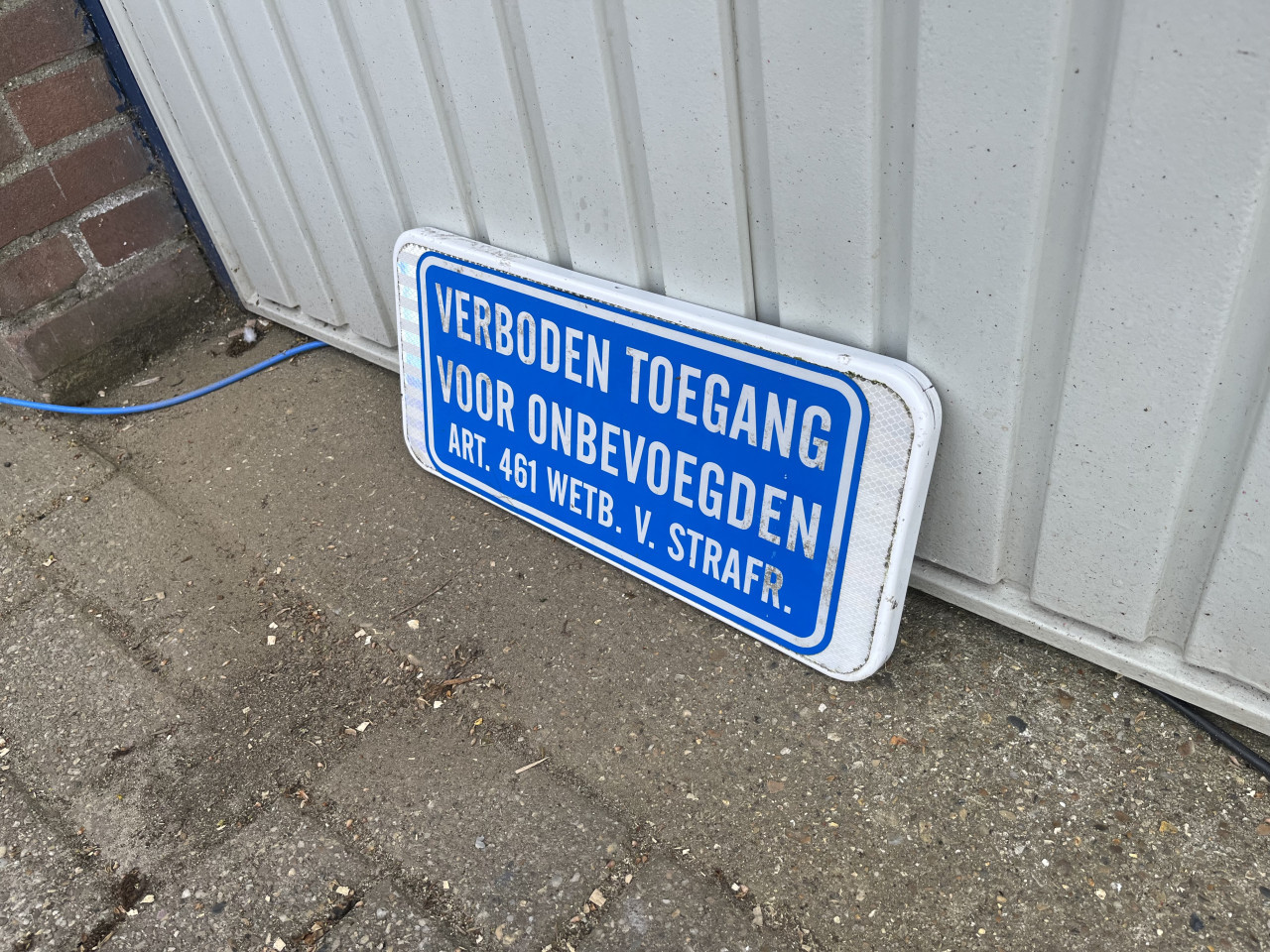 Bord "Verboden Toegang"