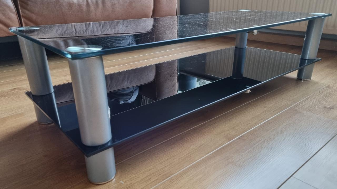 Salontafel + tv/dressoir meubel. (apart mogelijk)