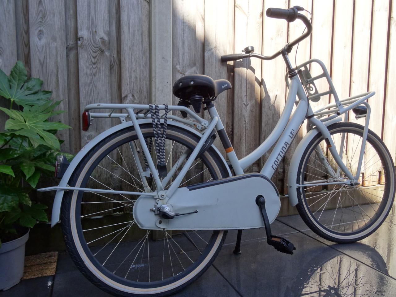 🚲 Cortina U4 Transport Meisjesfiets – 24 inch | Grey Matt 🩶