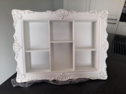 Letterbak wandkastje brocante look