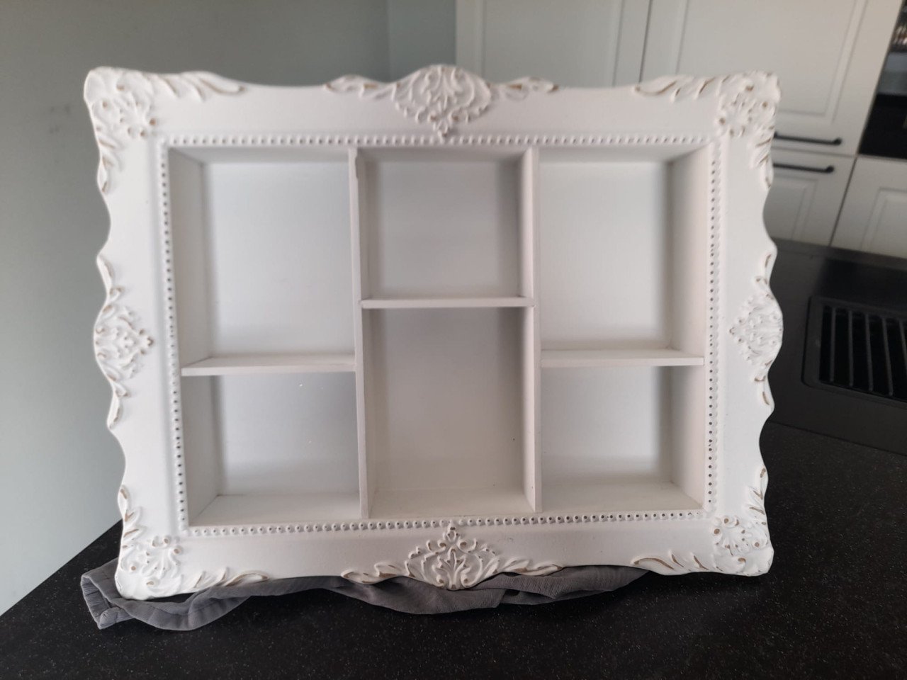 Letterbak wandkastje brocante look