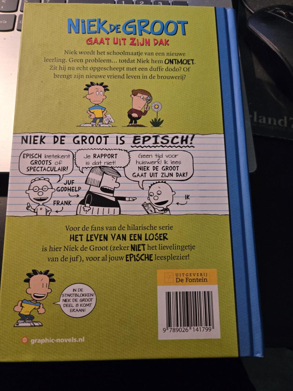 Deel 7 in de populaire serie Niek de Groot; gaat uit zijn dak,