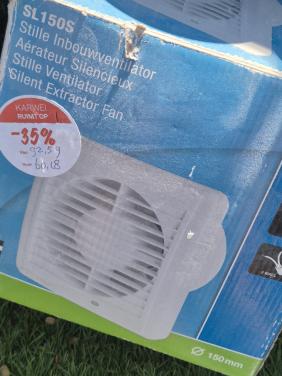Inbouw ventilator . Nieuw
