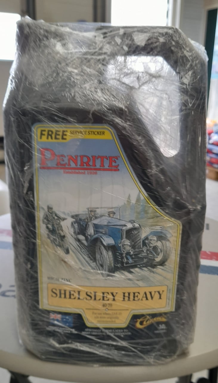Olie voor klassieke auto's en motorfietsen.