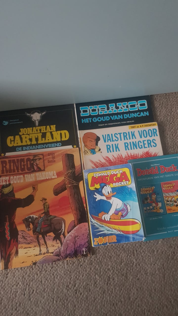 Diverse stripboeken