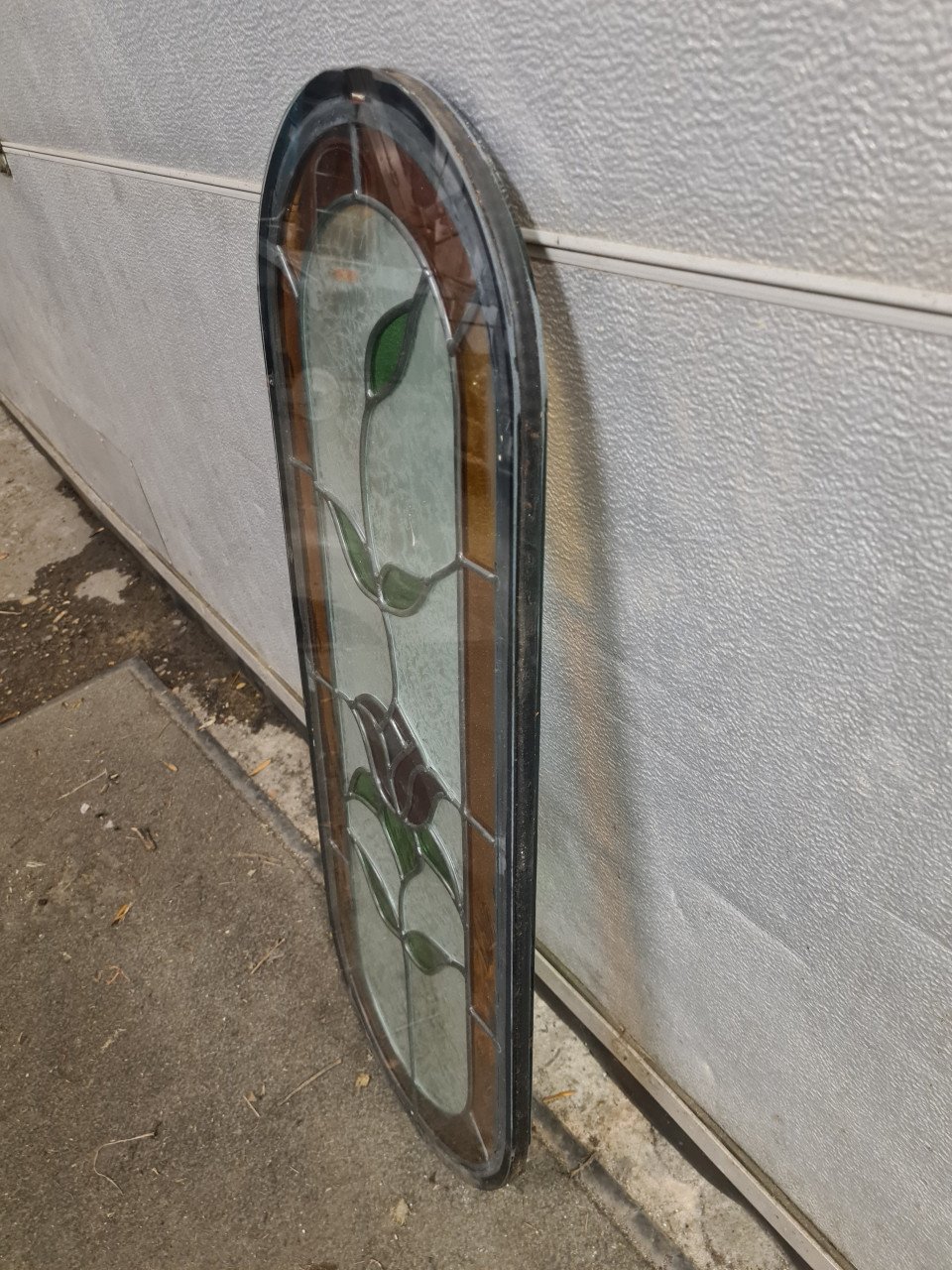 Glas in lood voordeur