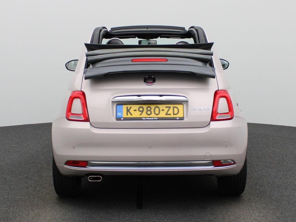 Fiat 500 C 1.0 hybrid star | cabrio | half-leder | navigatie | climate cont