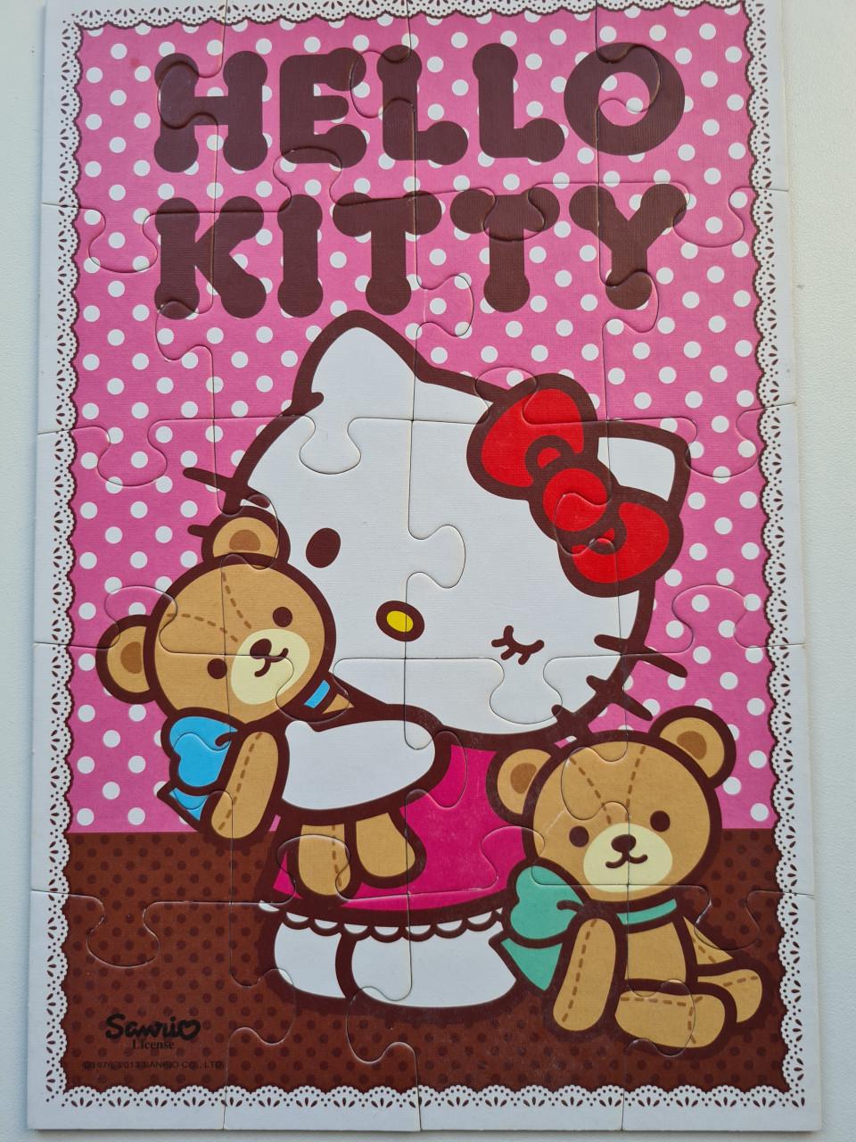 Hello Kitty 4-in-1 puzzelset voor 3+