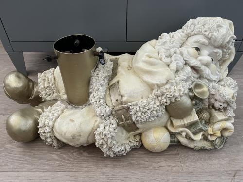 Kerstboom standaard kerstman