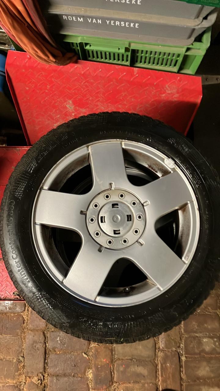 Winterbanden met velg