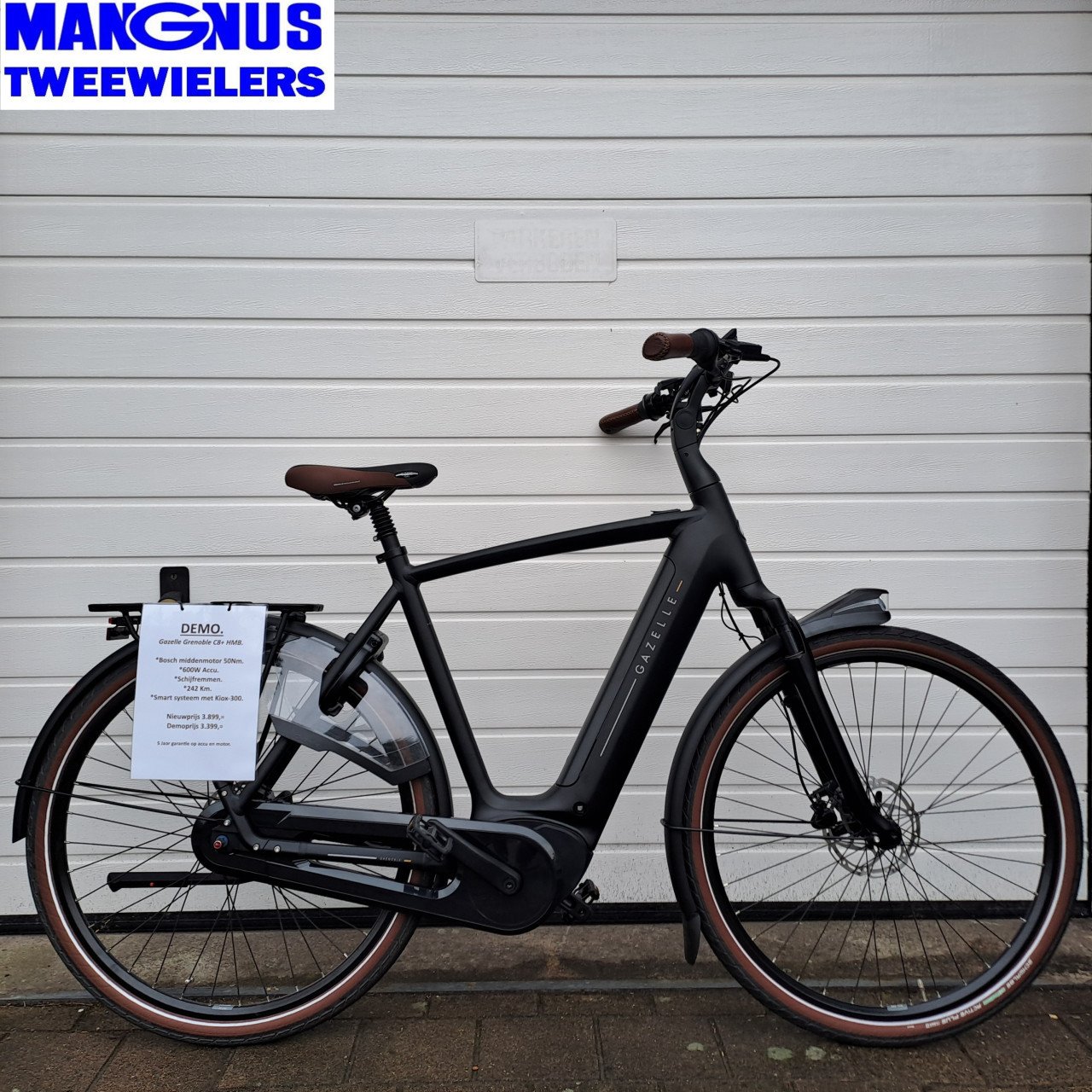Gazelle Grenoble C8+ HMB H61 (Demo). van 3899,= voor 3399,=