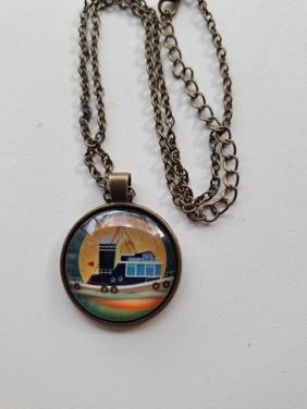 Halsketting met Sleepboot