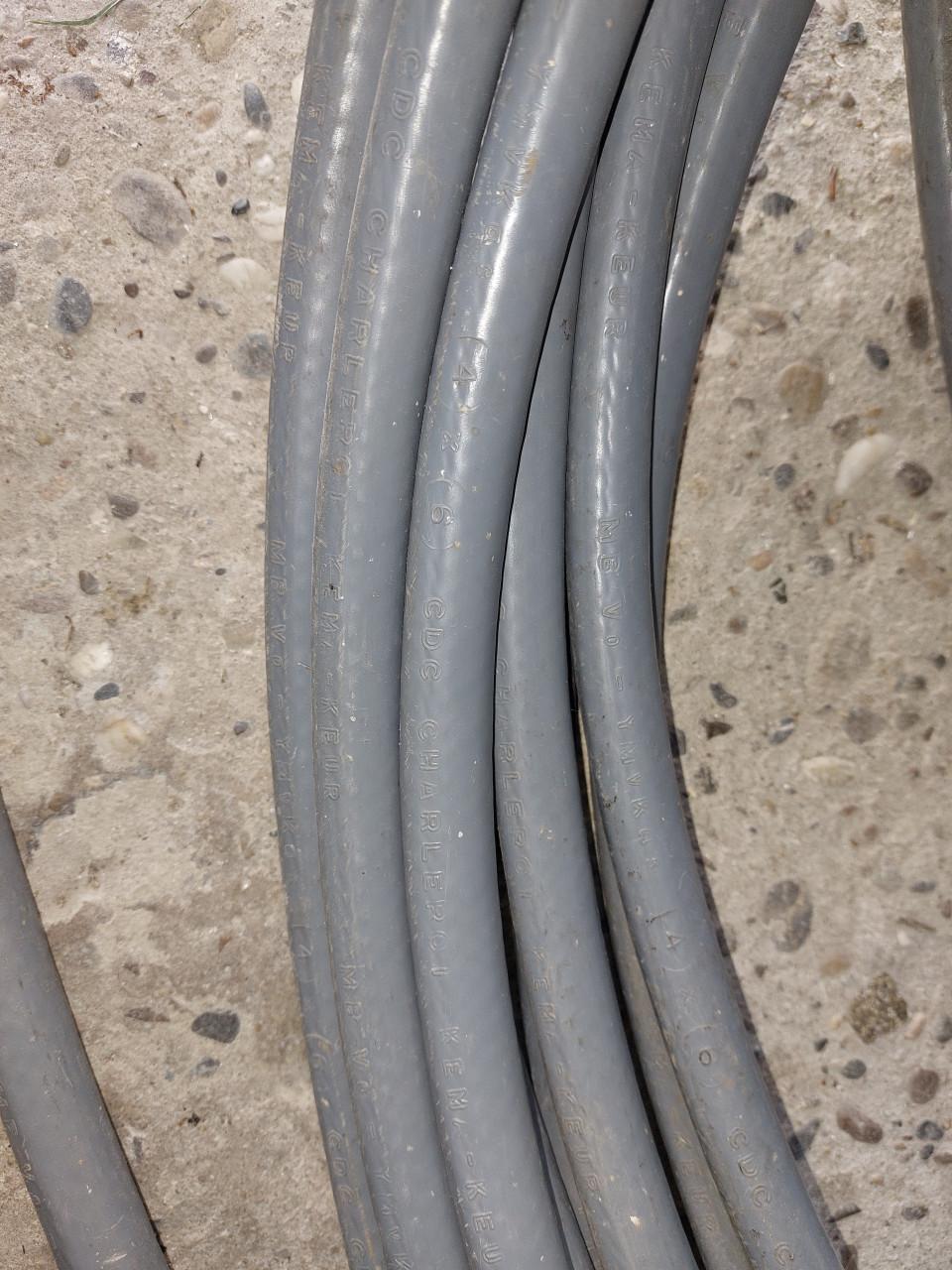 Te koop:  Grond Kabel. 16meter YMVK kabel 4x6