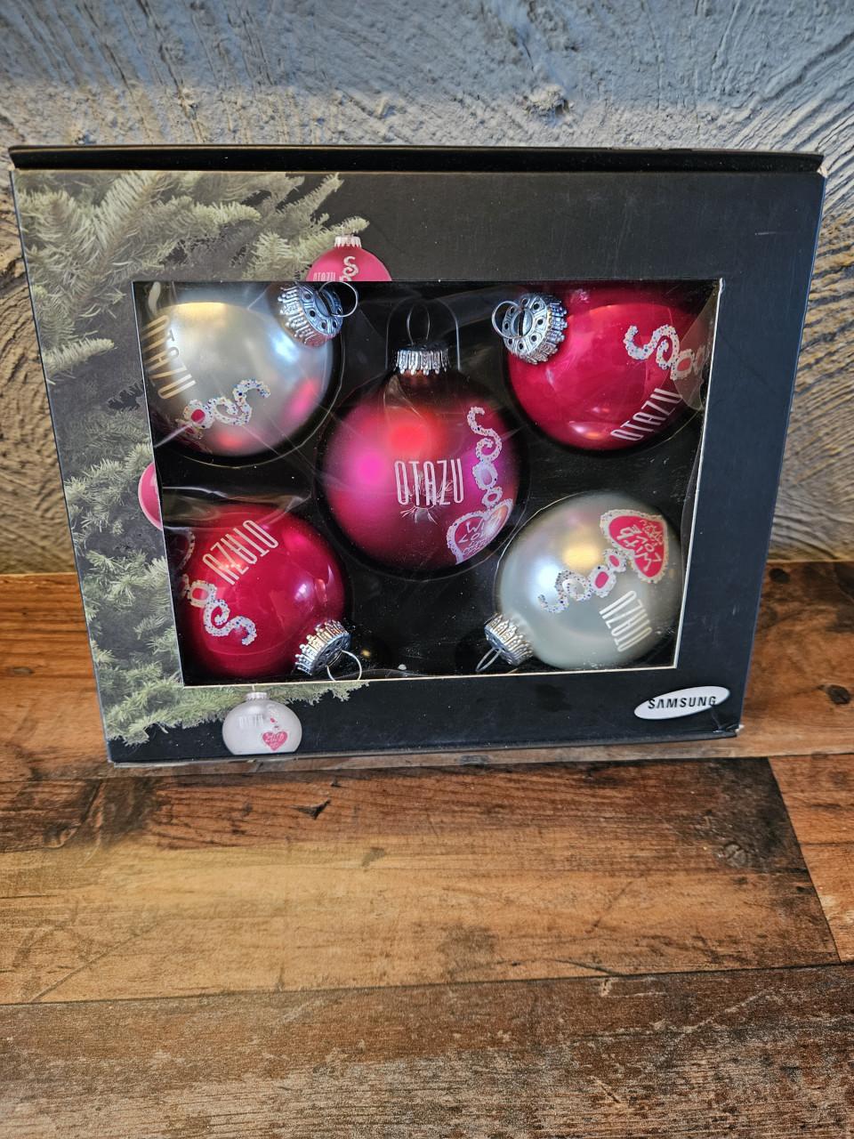 Unieke Otazu x Samsung Designer Kerstballen (5 stuks) - ZGAN