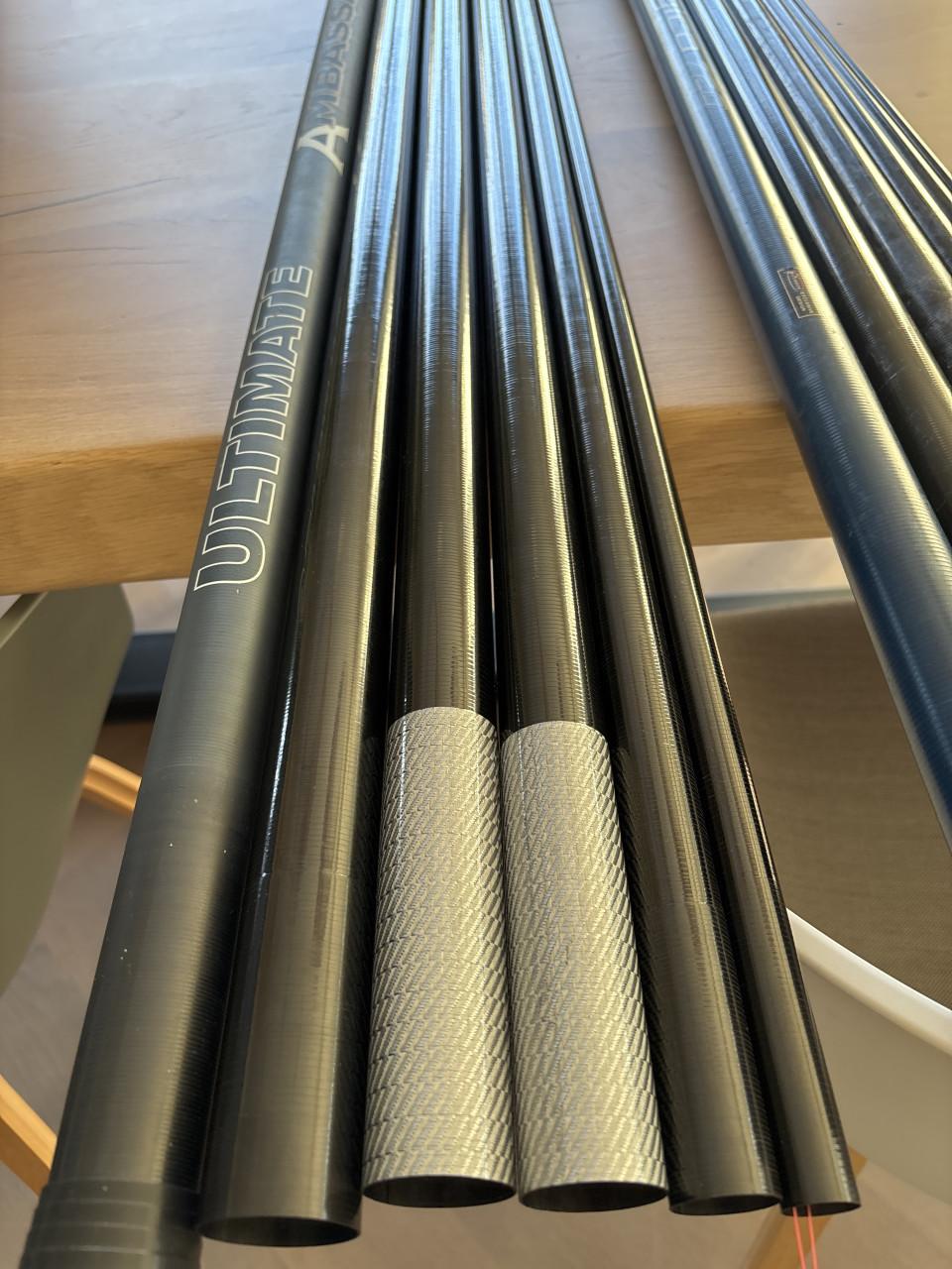 2 x vaste stok 9.50. - 7.20 meter z.g.a.n.