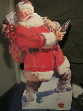 Reclame Coca Cola kerstman display