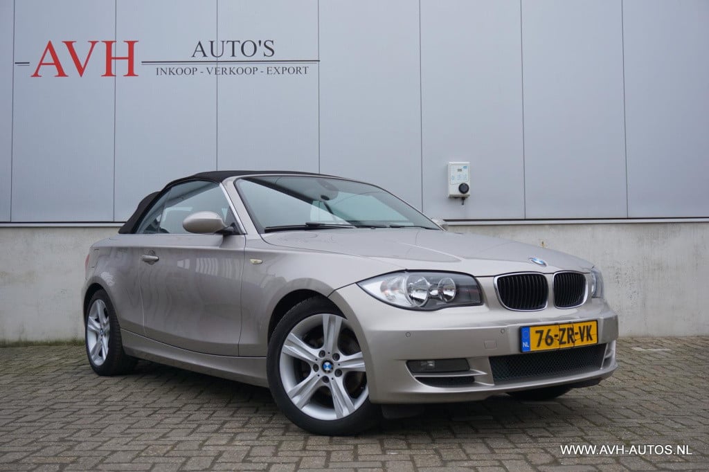BMW 1 Serie cabrio 118i high executive