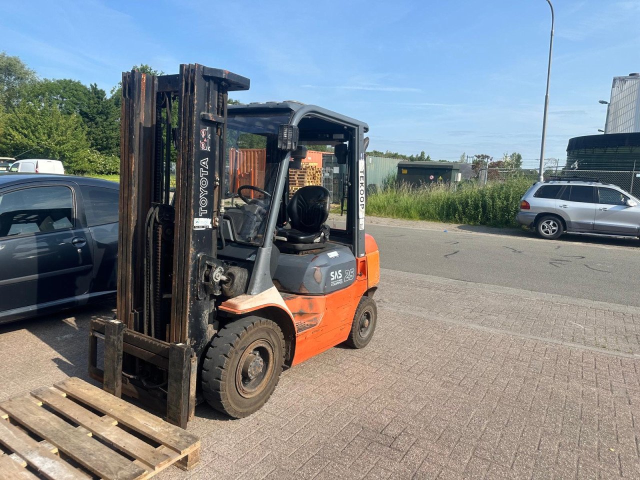 Toyota 02-7fdf 25 heftruck