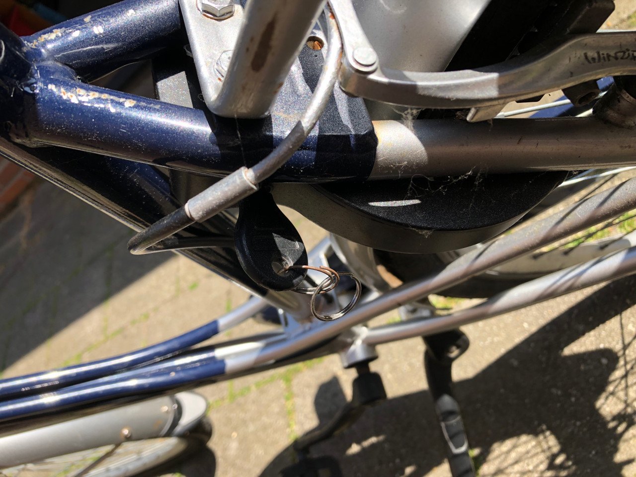 Damesfiets.