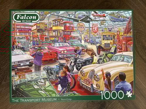 Falcon puzzel: The transport museum