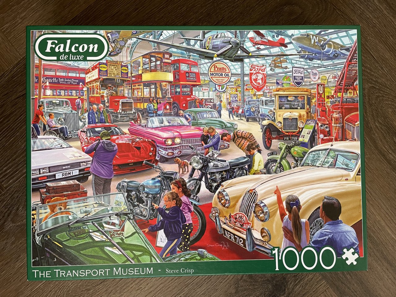 Falcon puzzel: The transport museum