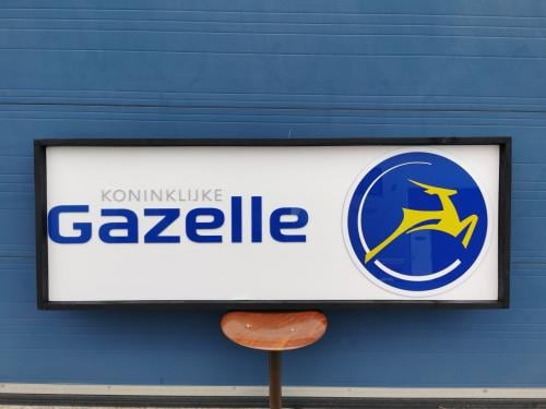 GAZELLE RECLAME BORD
