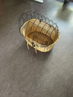 Fietsmand hond