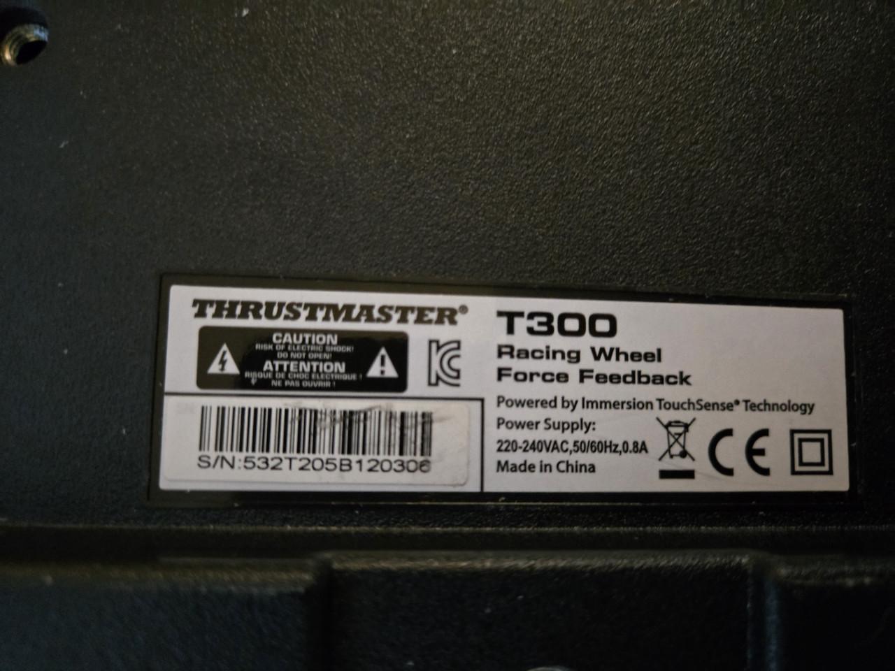 Thrustmaster T300 RS GT Edition racestuur en Thrustmaster T-LCM Pedals