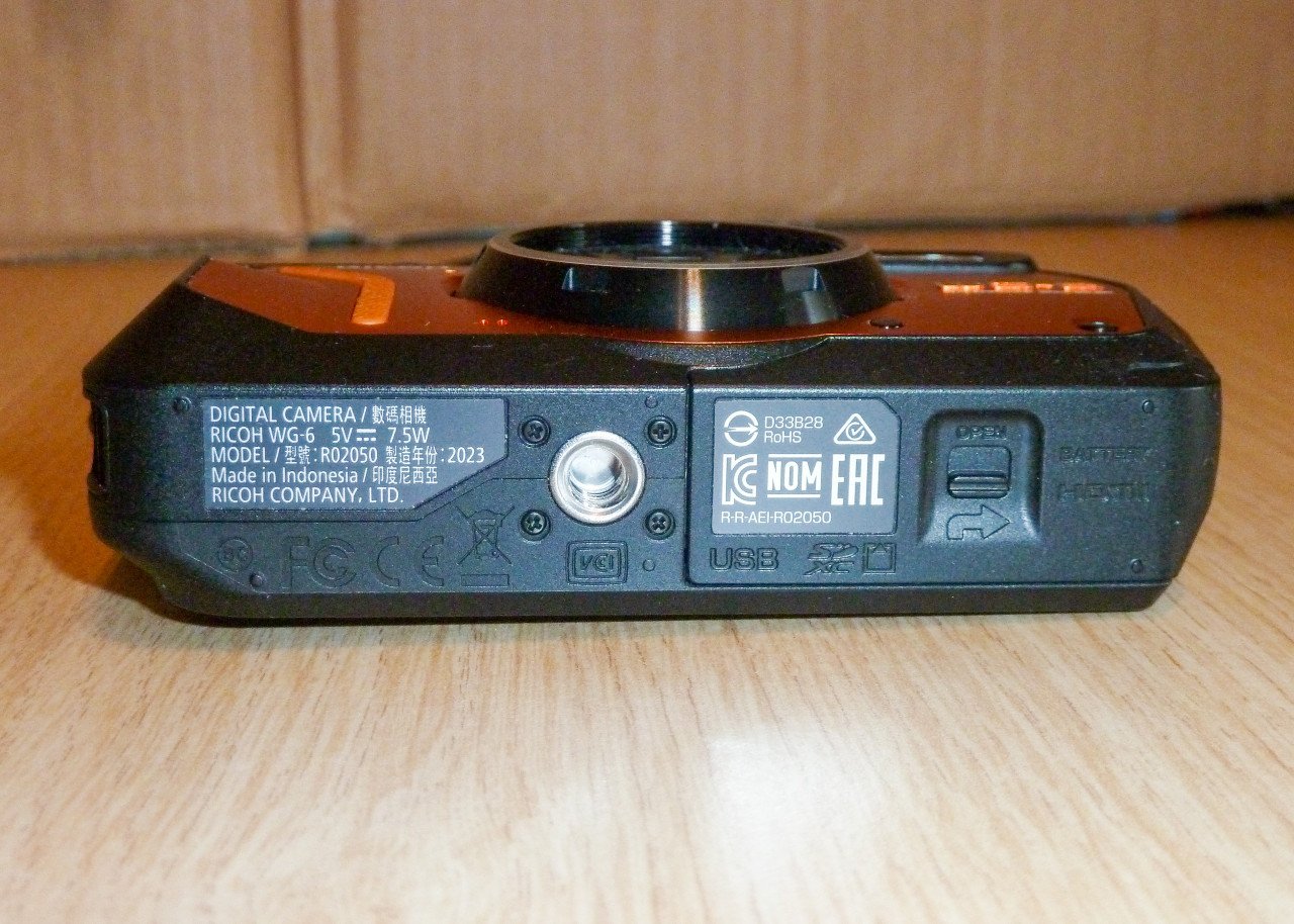 RICOH WG-6 fotocamera waterdicht/schokbestendig Z.G.A.N.