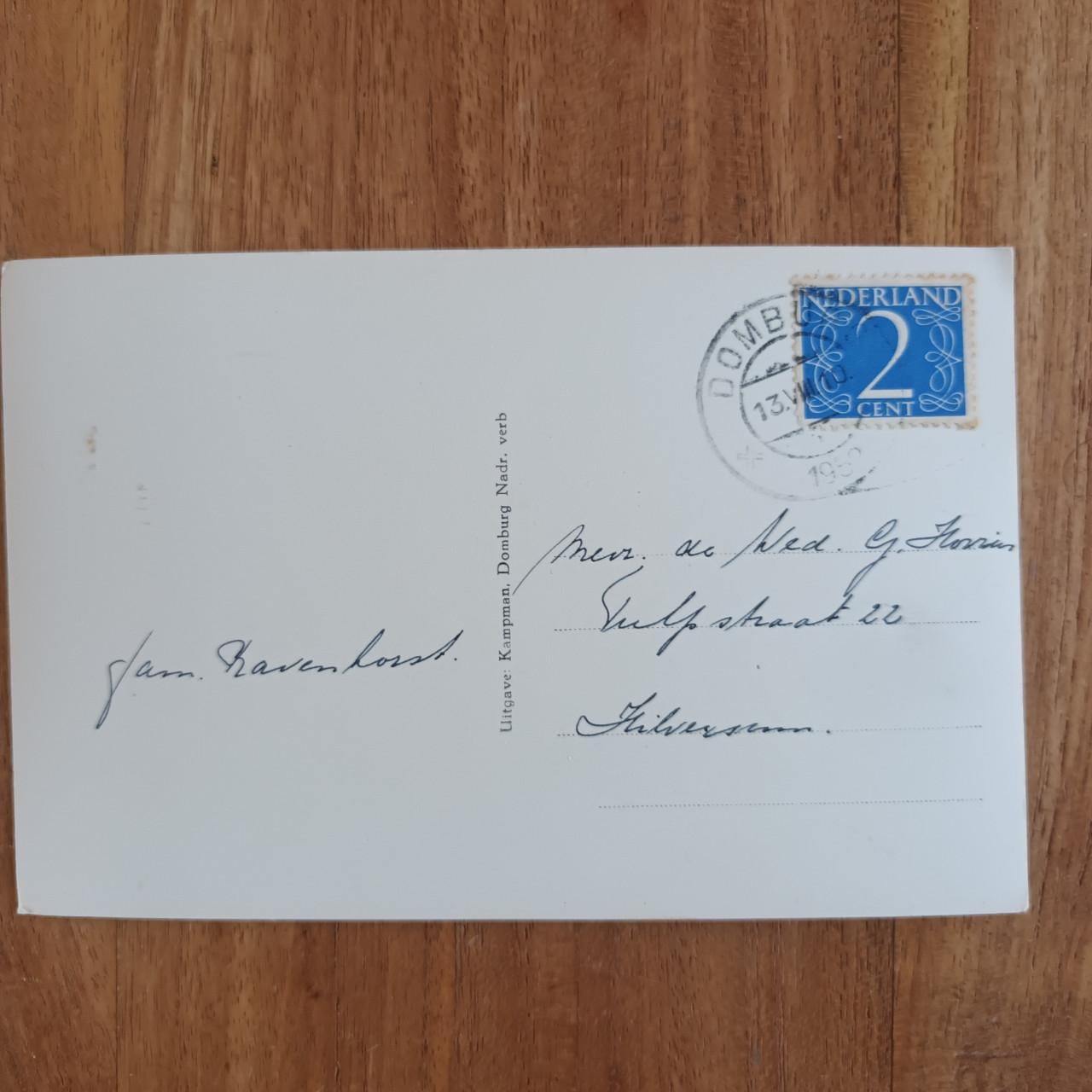 Domburg, Noordweg 1952