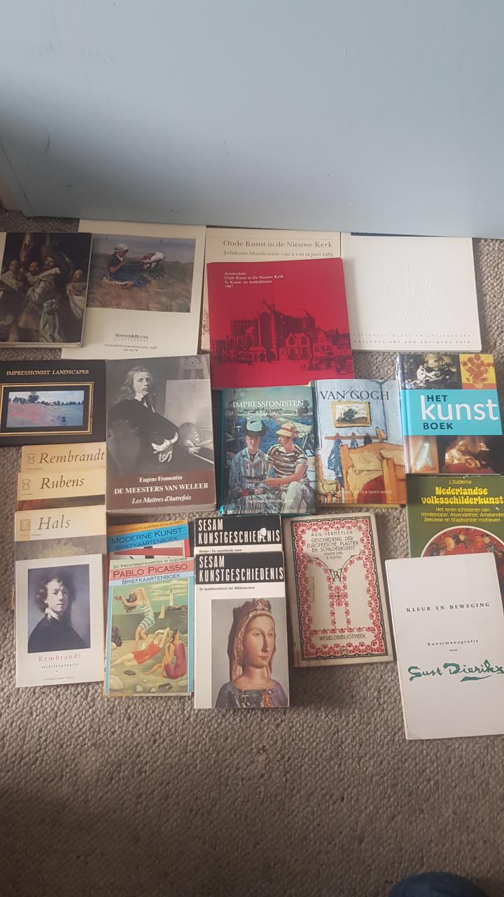 Partijboeken over beeldende kunst