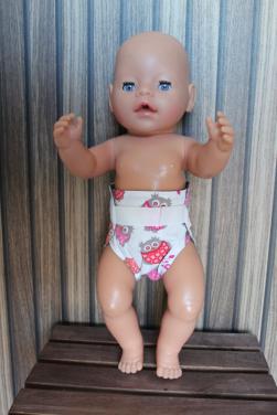 Baby born poppenkleding luier uiltjes