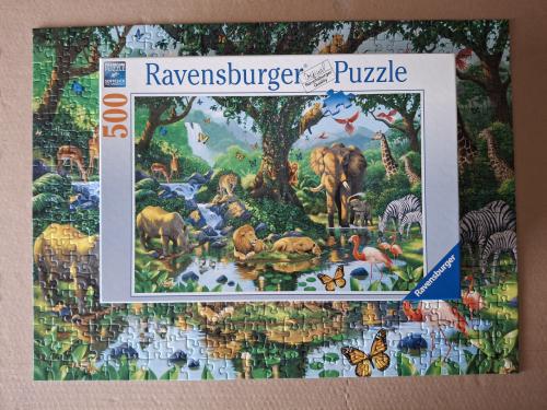 Legpuzzel Jungle Harmony, 500 stukjes