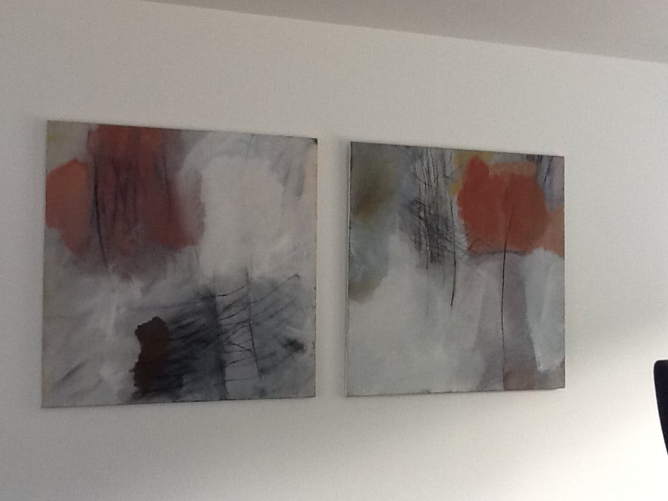 Abstract landschap Jan v Rossum jaar 2006 en 2007